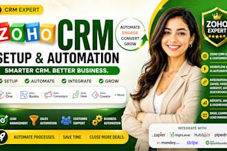 setup zoho crm zoho one zoho books zoho sites zoho campaigns zoho creator