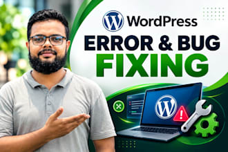 fix wordpress errors, bugs, plugin and theme issues