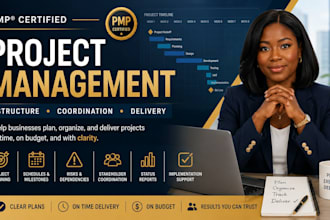 manage and coordinate your business or technology project