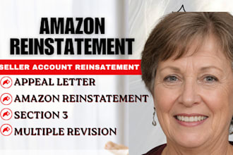 write and reinstate your amazon suspended account section 3 with strong appeal