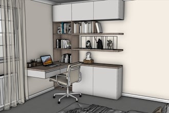 create bespoke joinery and cabinetry cad drawings