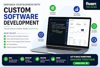 build custom software for your business