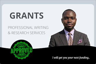 write grant proposal, research, application, nonprofit grant