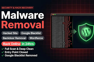 remove wordpress malware, fix hacked website, remove blacklist, wordpress virus