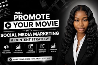 promote your movie with social media marketing and content strategy