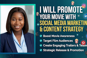 promote your movie with social media marketing and content strategy