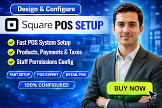 setup square pos system square pos configuration inventory