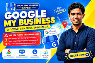 optimize google my business for gmb ranking, map and local SEO