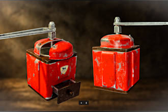 create a game ready 3d prop in blender
