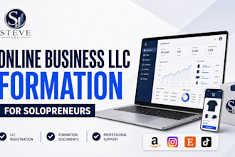 register a US llc for your online or solopreneur business US company setup