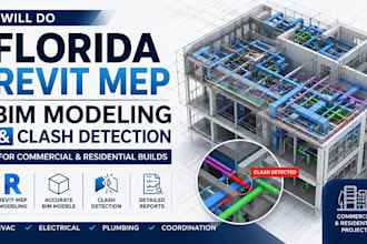 do florida revit mep bim modeling and clash detection for commercial residential