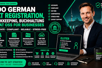 do german vat registration, bookkeeping, buchhaltung and vat oss for businesse