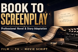 write a christian film screenplay, short movie script, or TV pilot
