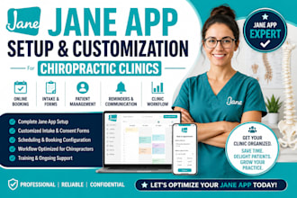 set up and customize jane app for your chiropractic clinic