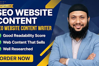 be your impeccable SEO website content writer for captivating website