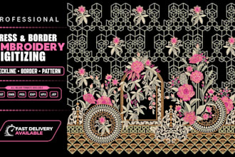 do professional embroidery digitizing for custom designs