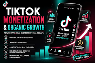 do tiktok monetization and organic growth
