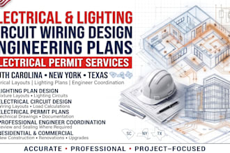 lighting plan electrical stamp for circuit wiring layout in south carolina ny tx