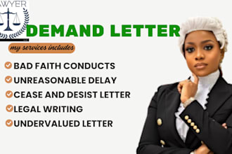 write insurance and policy limit demand letters for personal injury law firms