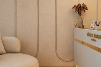 create a 3d beauty clinic