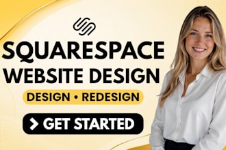 redesign squarespace website design, edit squarespace website development