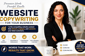 do website copy writing for your business