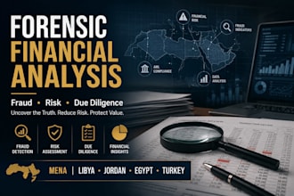 analyze financial risks and fraud in mena markets