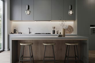 create photorealistic 3d interior rendering