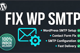 fix wordpress SMTP and contact form email delivery