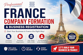 help with france company formation and business registration