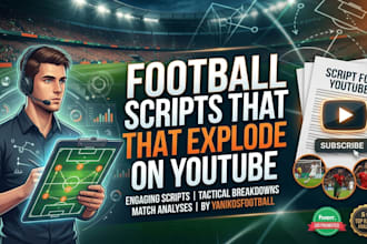 write engaging football scripts for your youtube channel