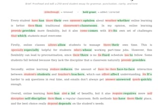 professionally proofread , edit and write
