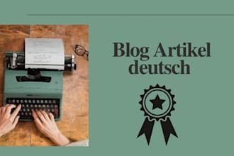 write a killer SEO article for you in german