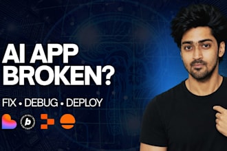 fix and deploy your web app built with lovable, bolt, replit