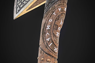 create realistic 3d game props and assets for your game