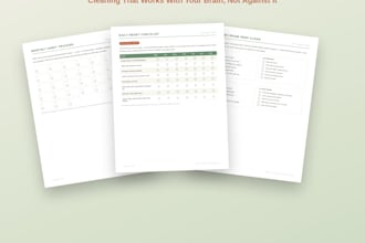 send you a printable adhd friendly cleaning and household reset planner