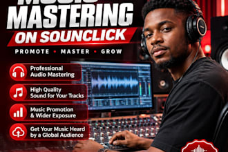 do soundclick music promotion and mastering to grow your artist profile