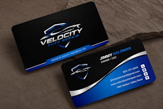 create luxury business card, logo design and manu card design