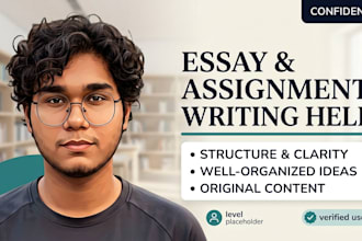 write your essay, assignment, or academic writing