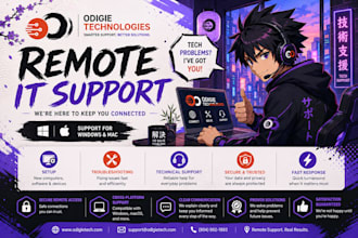 provide remote IT support and managed device services
