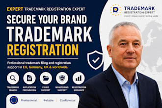 secure your brand with full registration filing and expert support