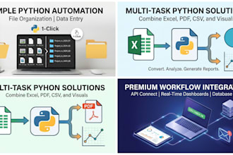 develop python automation scripts and tools