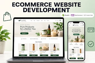 build a custom ecommerce website or online store for your business