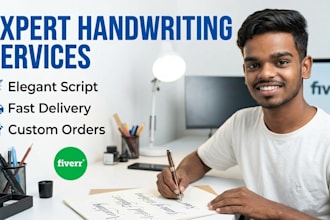 write professional handwriting in bangla and english