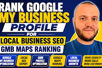 rank google business profile for local business SEO gmb maps ranking