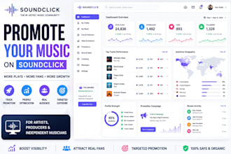 promote your music on soundclick and optimize your artist profile
