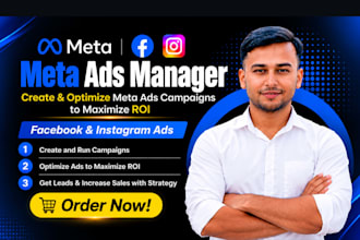 run facebook ads, instagram ads, and meta ads manager