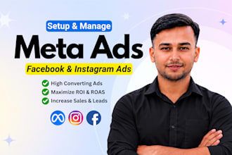 run facebook ads, instagram ads, and meta ads manager