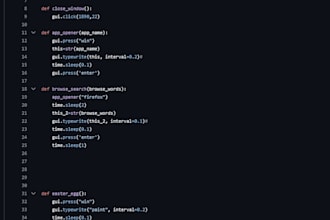 fix and develop python code for you