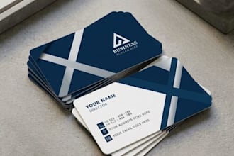 design modern minimalist business card design